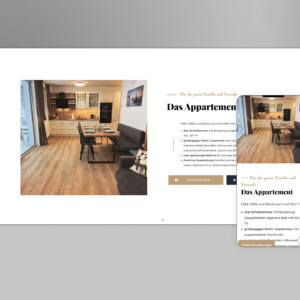 Ziegler-Digital Referenz - Web-Auftritt / Webdesign - Appartement-Vermietung STEGE-Katschberg